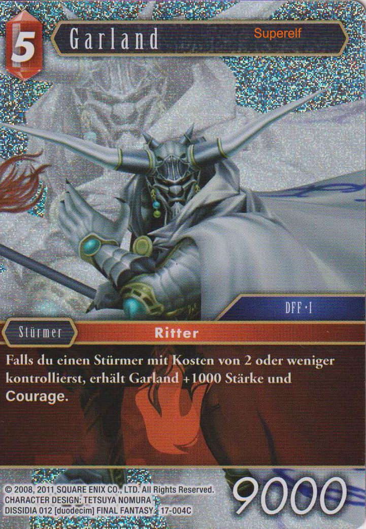 Final Fantasy Opus 17-004 C Garland Feuer