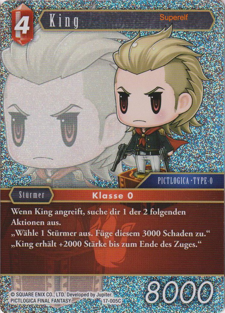 Final Fantasy Opus 17-005 C King Feuer