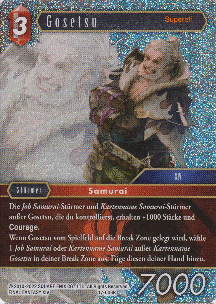 Final Fantasy Opus 17-006 R Gosetsu Feuer