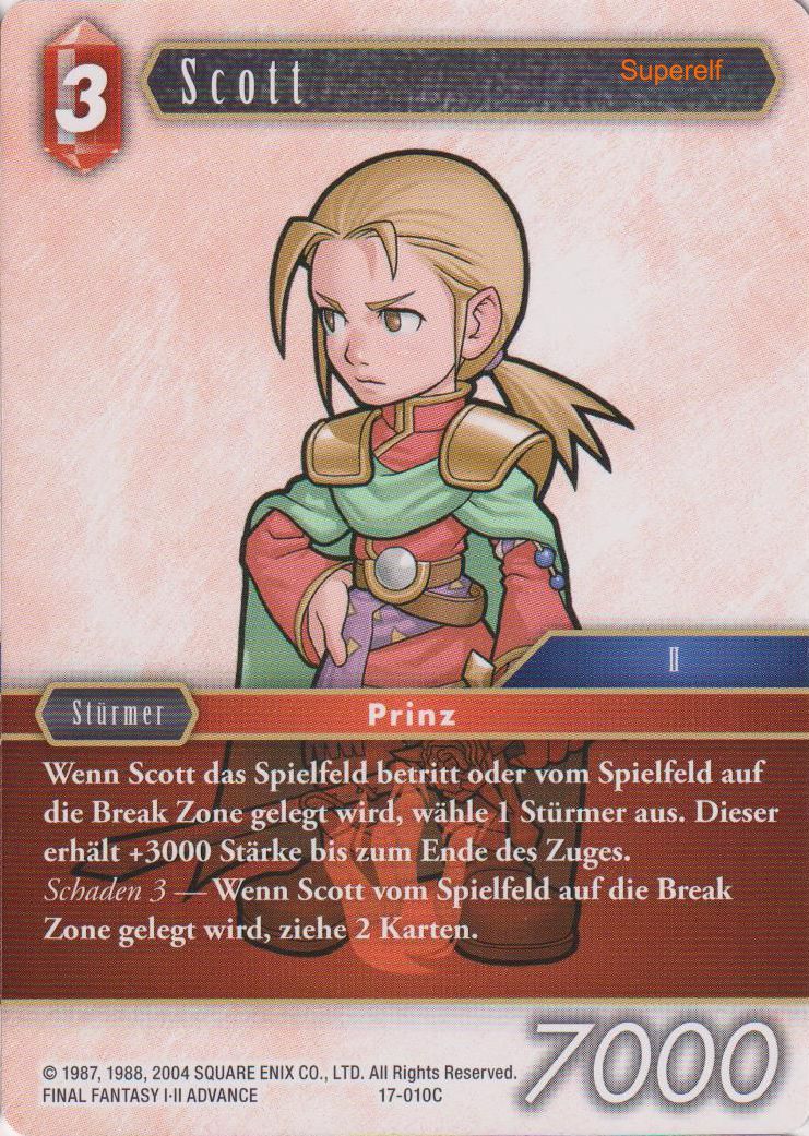 Final Fantasy Opus 17-010 C Scott Feuer