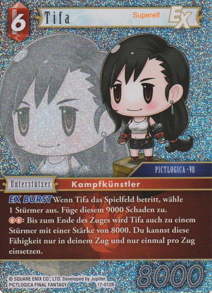 Final Fantasy Opus 17-012 R Tifa Feuer
