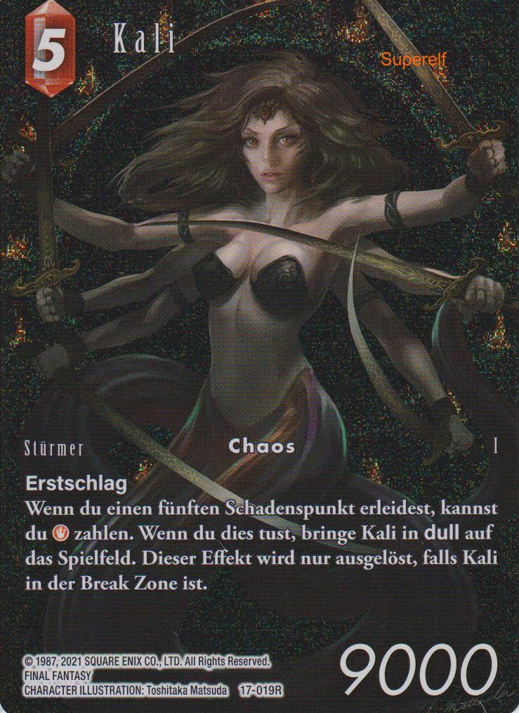 Final Fantasy Opus 17-019 R Kali Feuer