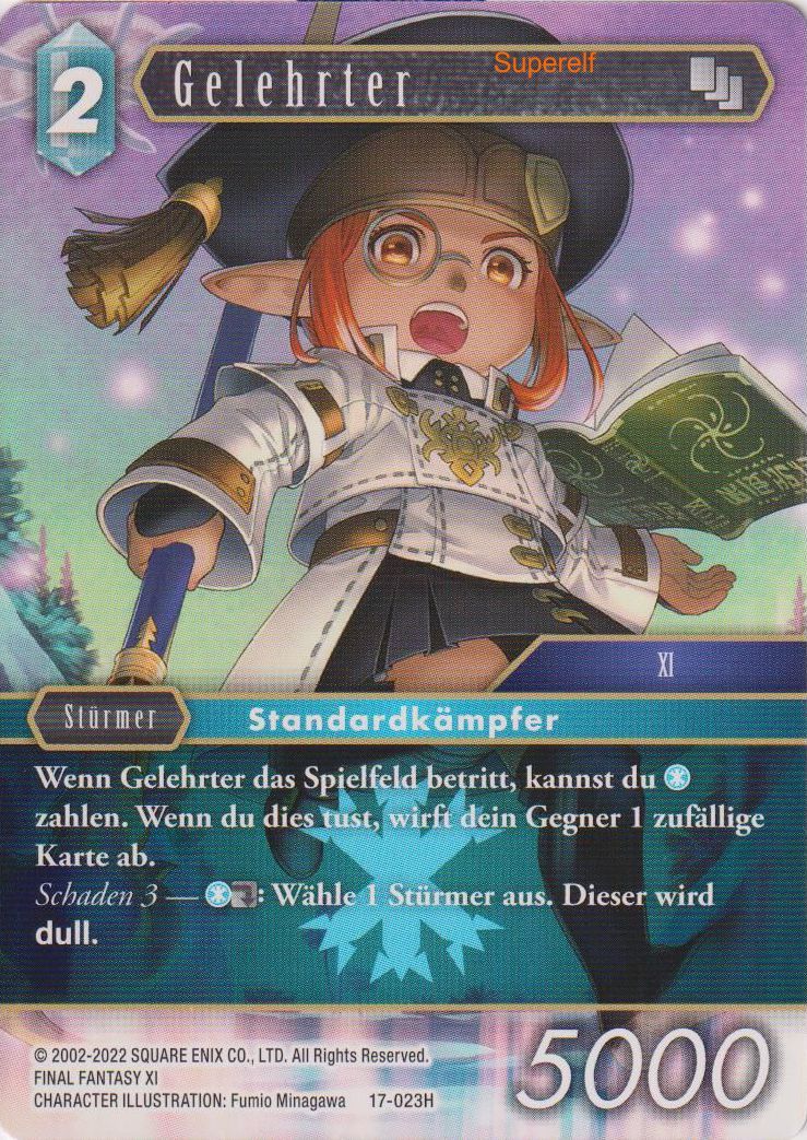 Final Fantasy Opus 17-023 H Gelehrter Eis