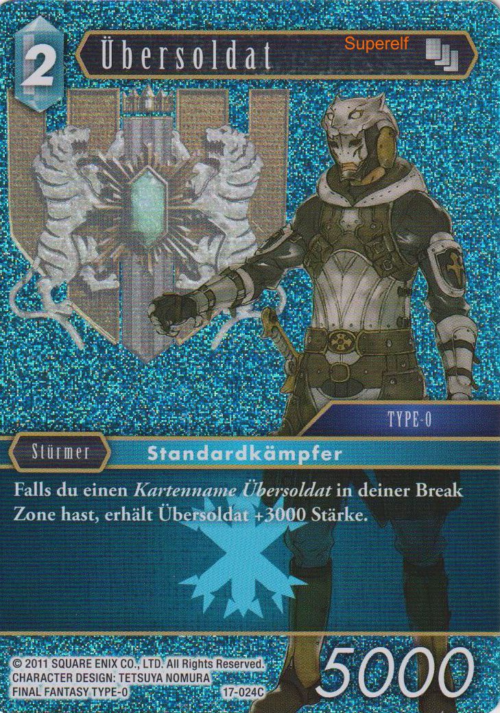 Final Fantasy Opus 17-024 C Übersoldat Eis