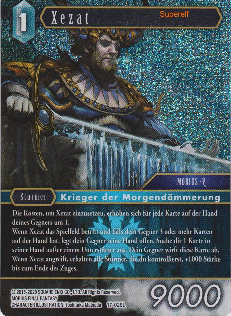 Final Fantasy Opus 17-029 L Xezat Eis