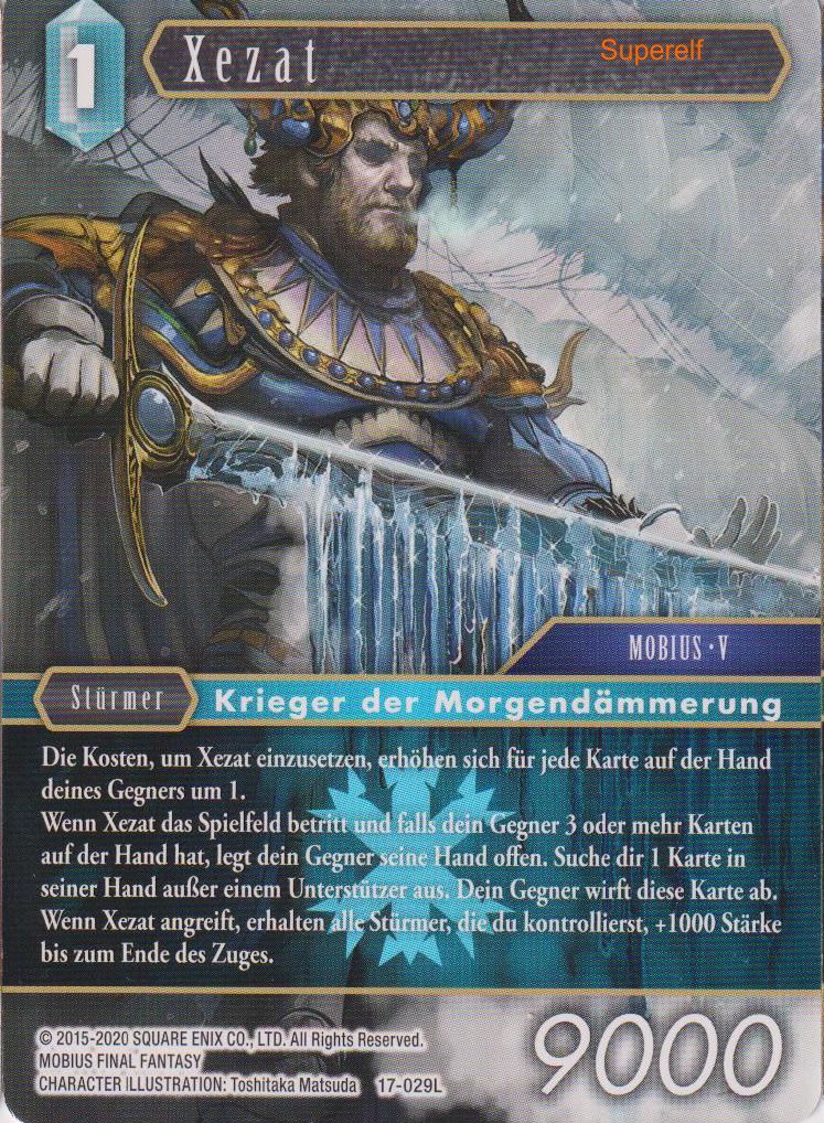 Final Fantasy Opus 17-029 L Xezat Eis