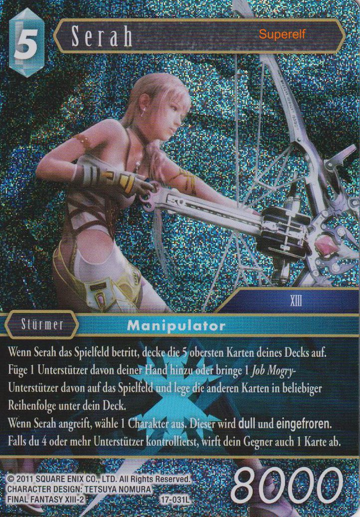 Final Fantasy Opus 17-031 L Serah Eis