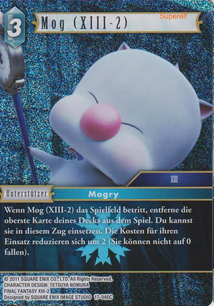 Final Fantasy Opus 17-040 C Mog (XIII-2) Eis