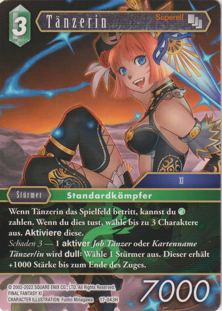 Final Fantasy Opus 17-043 H Tänzerin Wind