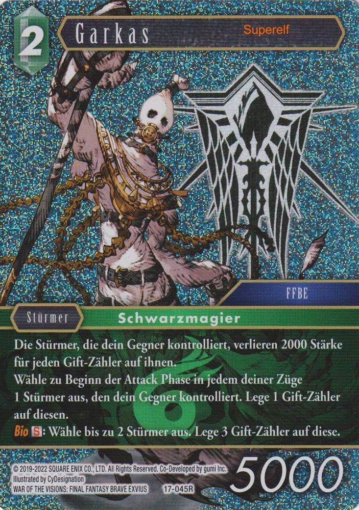 Final Fantasy Opus 17-045 R Garkas Wind