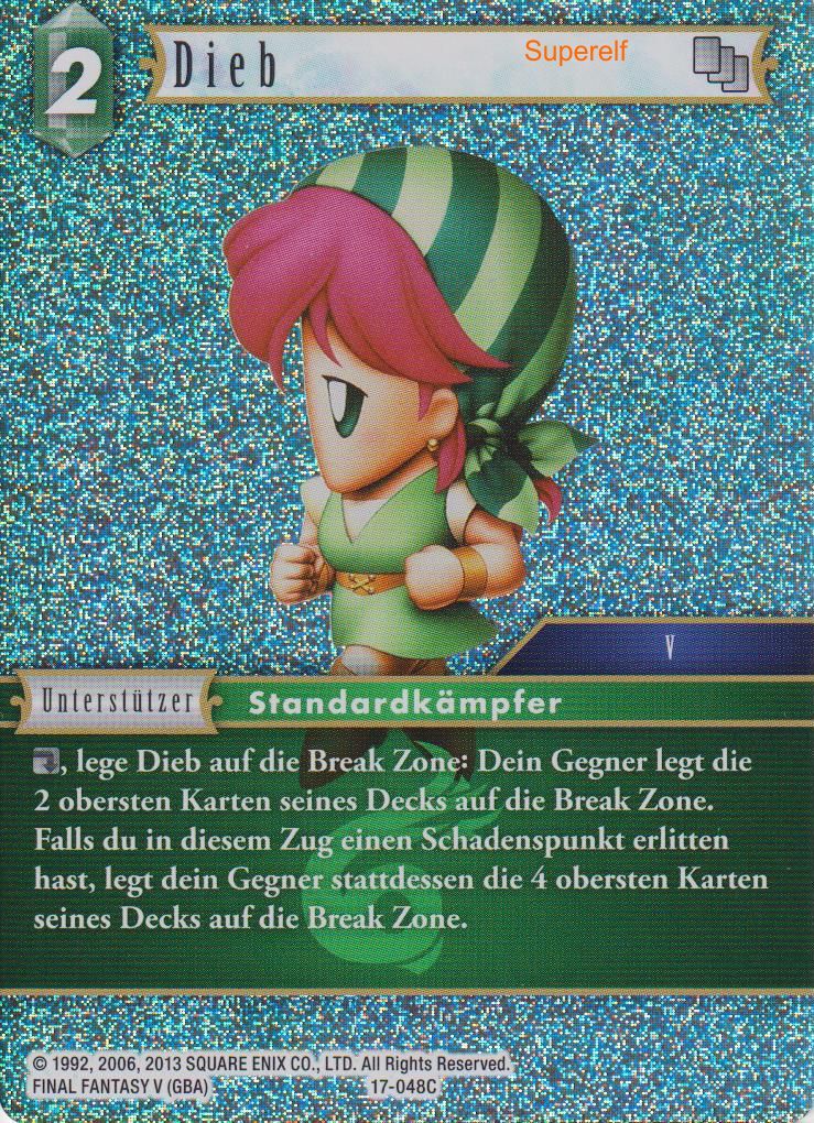 Final Fantasy Opus 17-048 C Dieb Wind