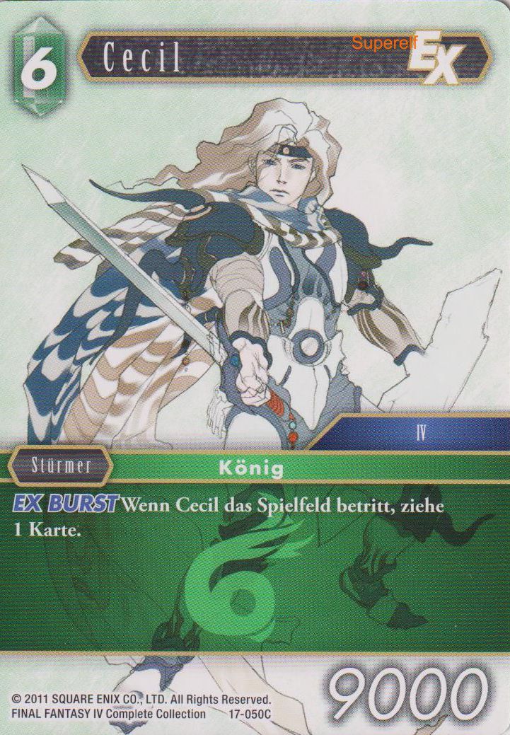 Final Fantasy Opus 17-050 C Cecil Wind