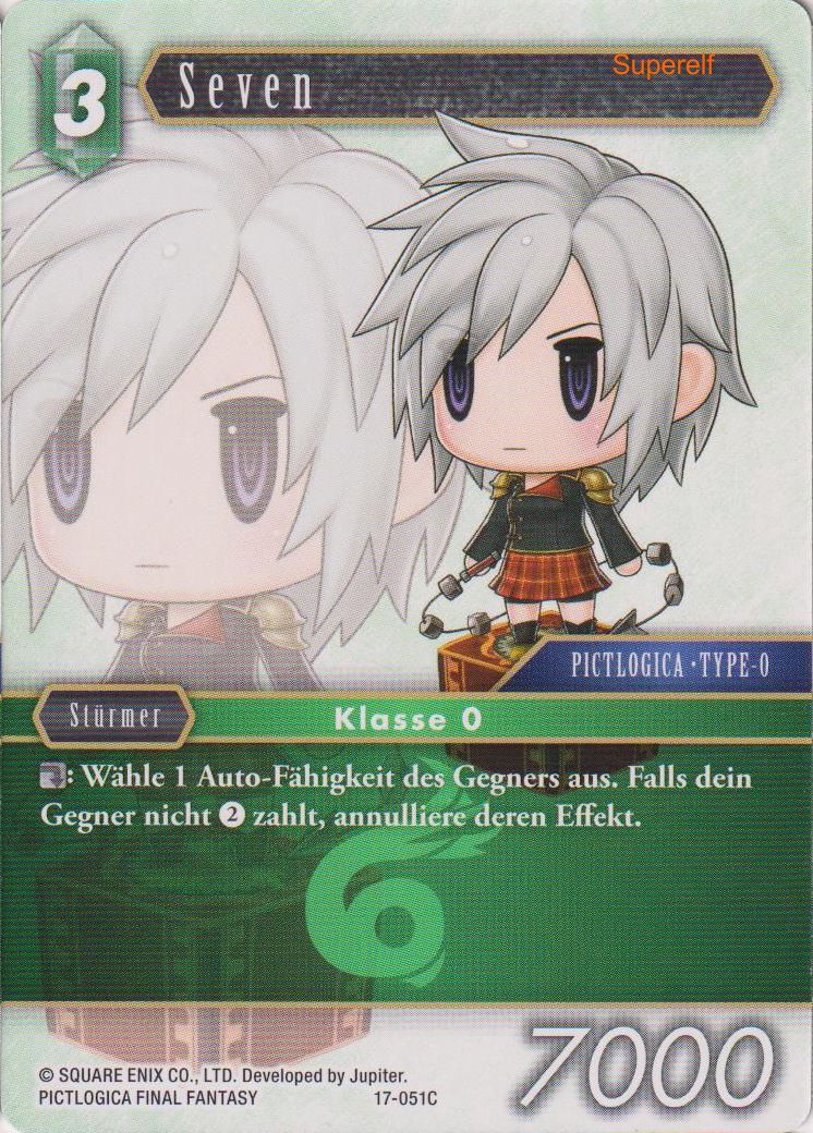 Final Fantasy Opus 17-051 C Seven WInd