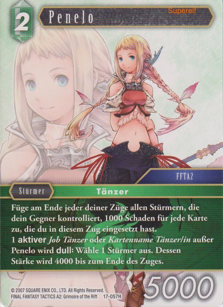 Final Fantasy Opus 17-057 H Penelo Wind