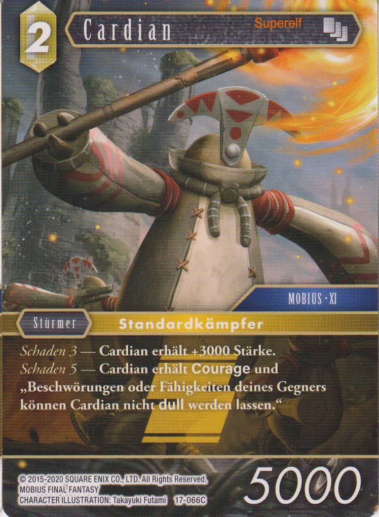 Final Fantasy Opus 17-066 C Cardian Erde
