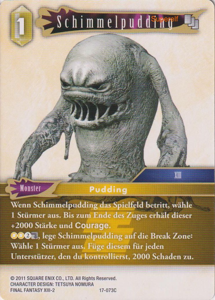 Final Fantasy Opus 17-073 C Schimmelpudding Erde