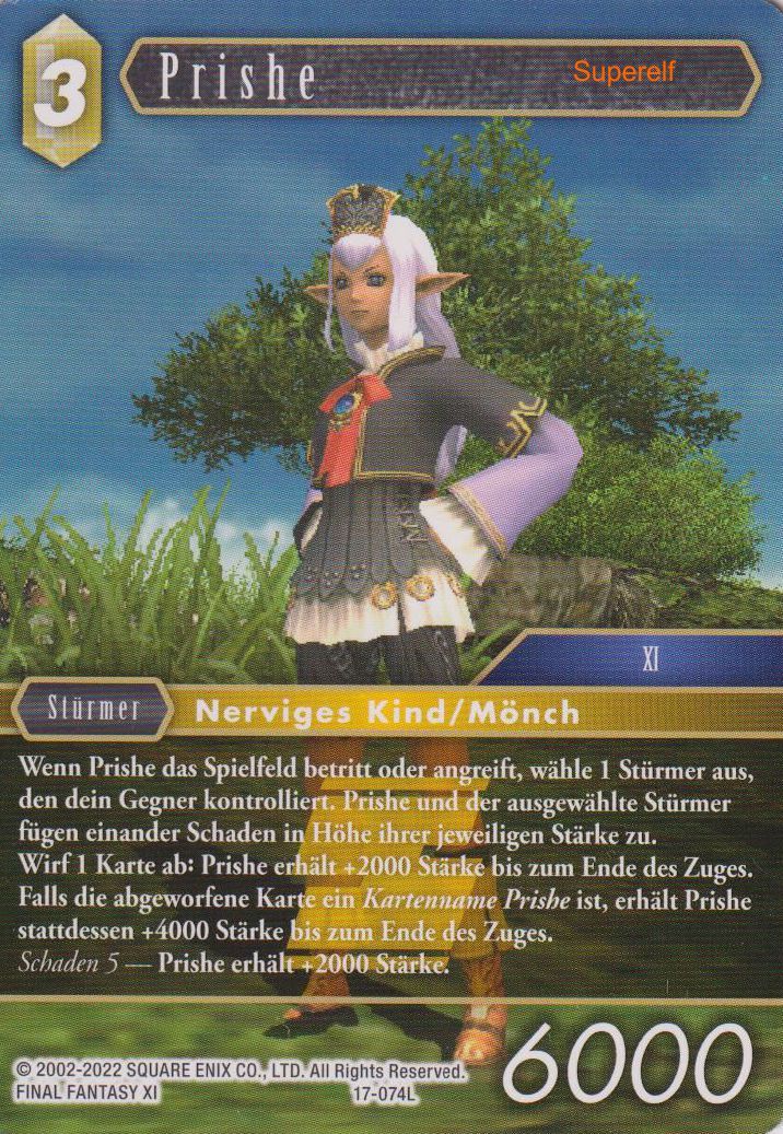 Final Fantasy Opus 17-074 L Prishe Erde