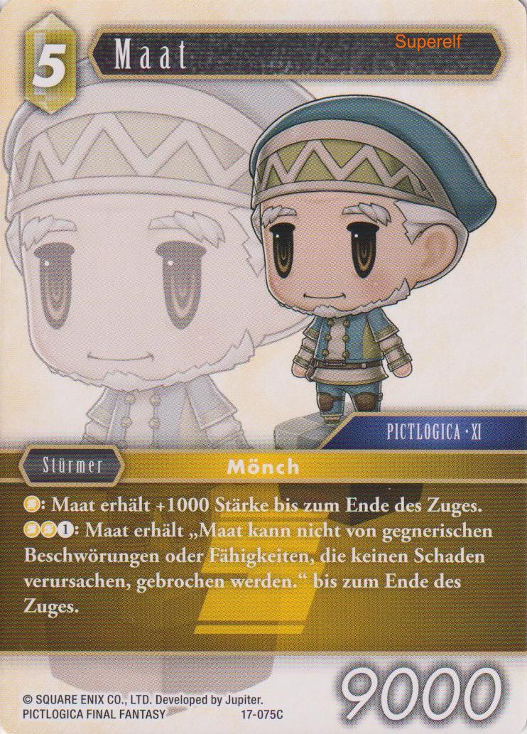Final Fantasy Opus 17-075 C Maat Erde