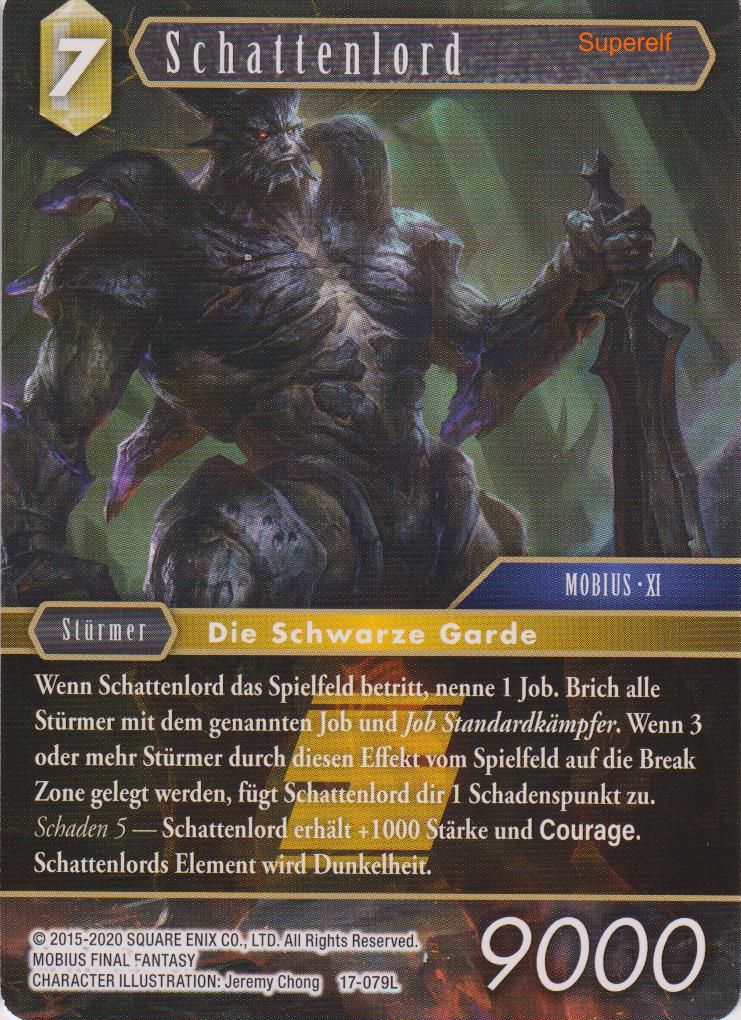 Final Fantasy Opus 17-079 L Schattenlord Erde