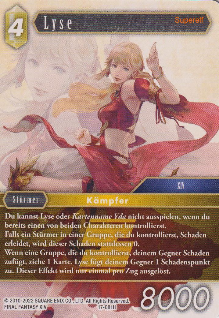 Final Fantasy Opus 17-081 H Lyse Erde