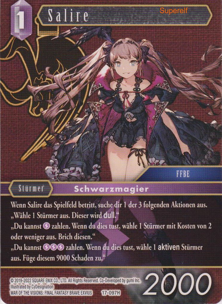 Final Fantasy Opus 17-097 H Salire Blitz
