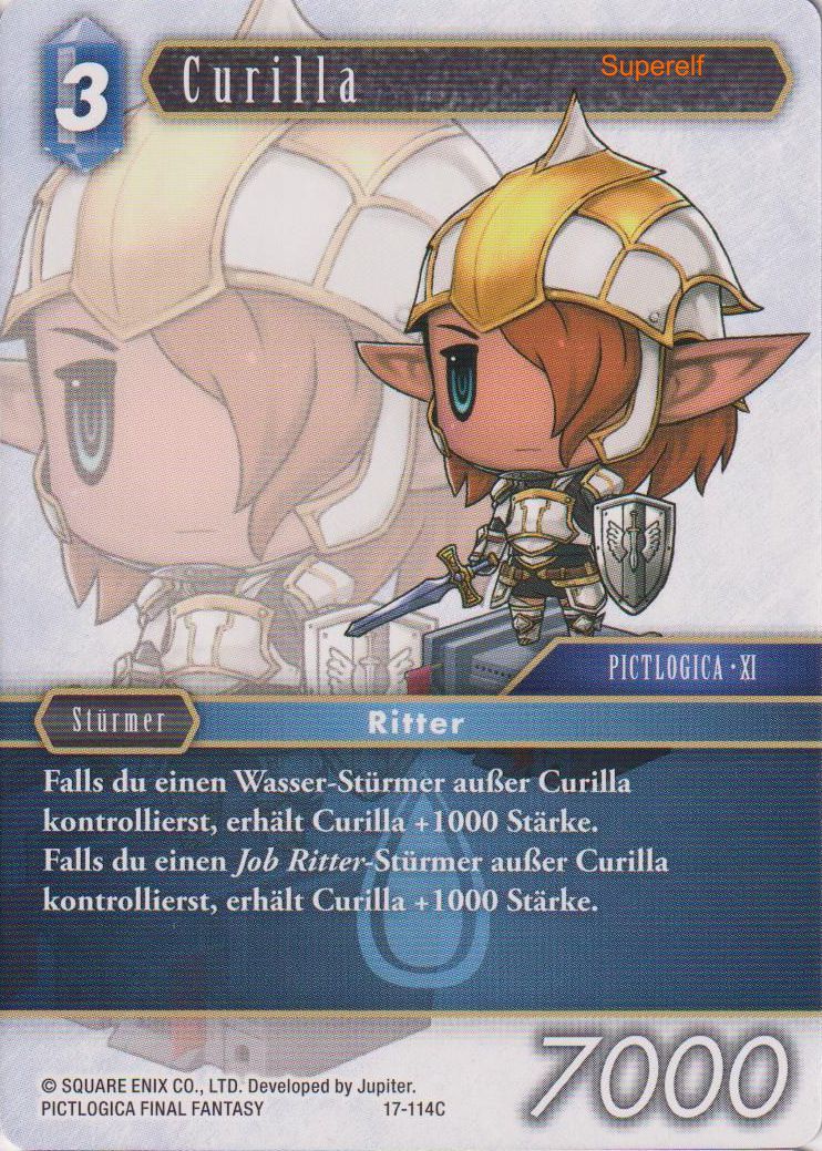 Final Fantasy Opus 17-114 C Curilla Wasser