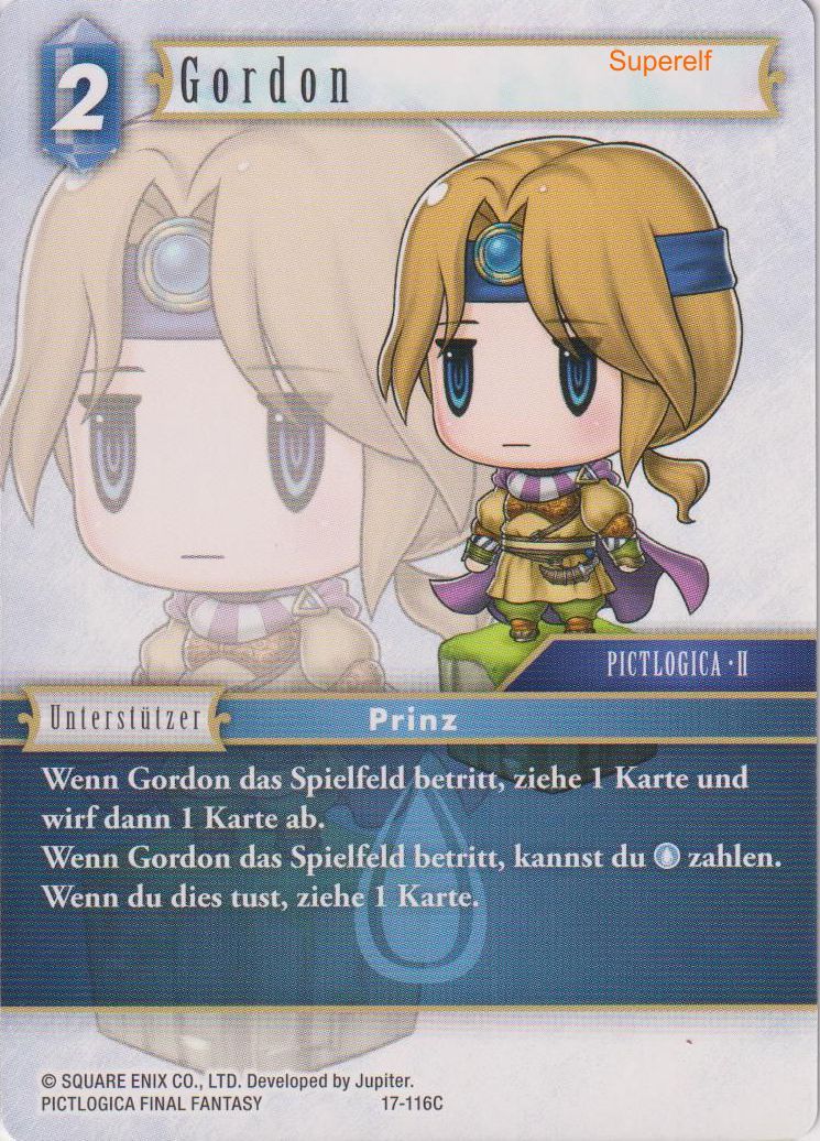 Final Fantasy Opus 17-116 C Gordon Wasser