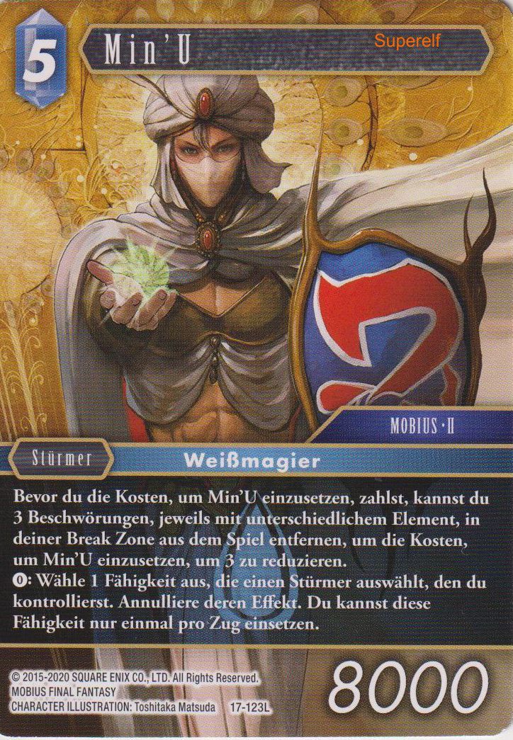 Final Fantasy Opus 17-123 L Min`U Wasser
