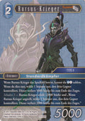 Final Fantasy Opus 17-126 H Rursus - Krieger Wasser