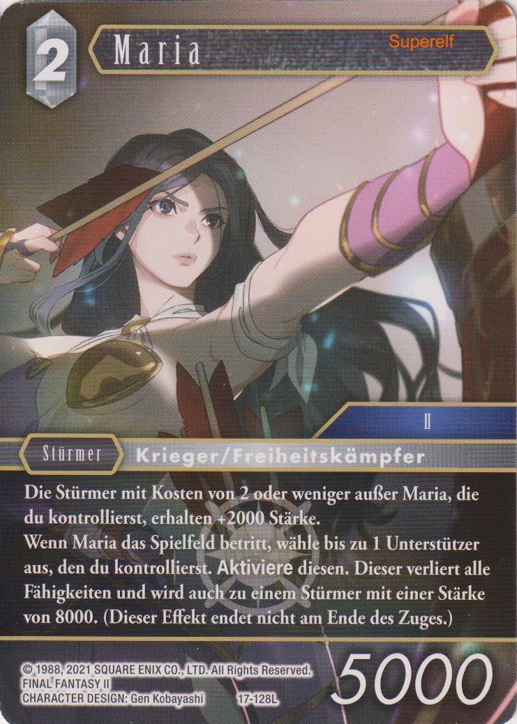Final Fantasy Opus 17-128 L Maria Licht