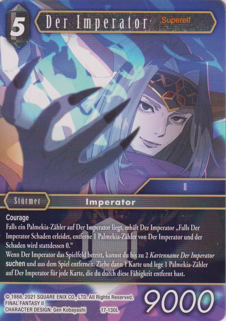 Final Fantasy Opus 17-130 L Der Imperator Dunkelheit