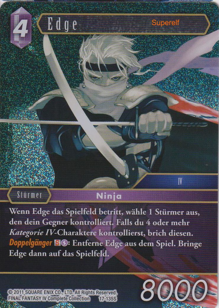 Final Fantasy Opus 17-135 S Edge Blitz