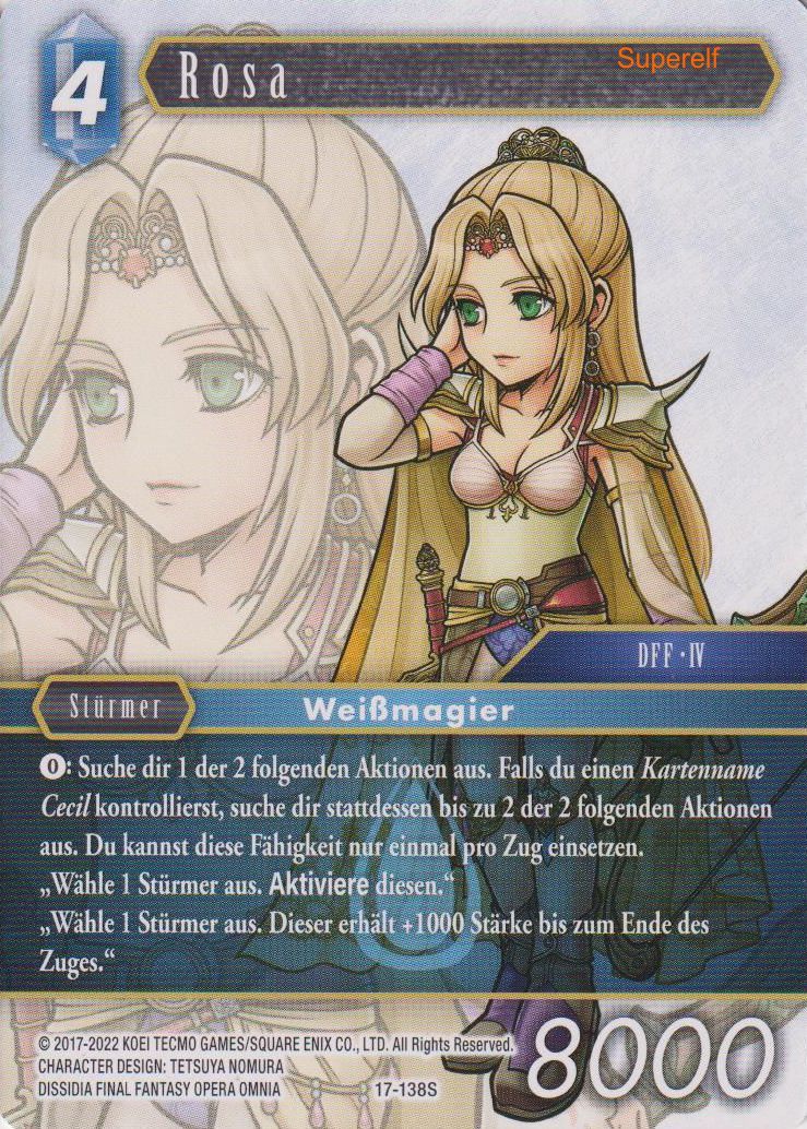 Final Fantasy Opus 17-138 S Rosa Wasser