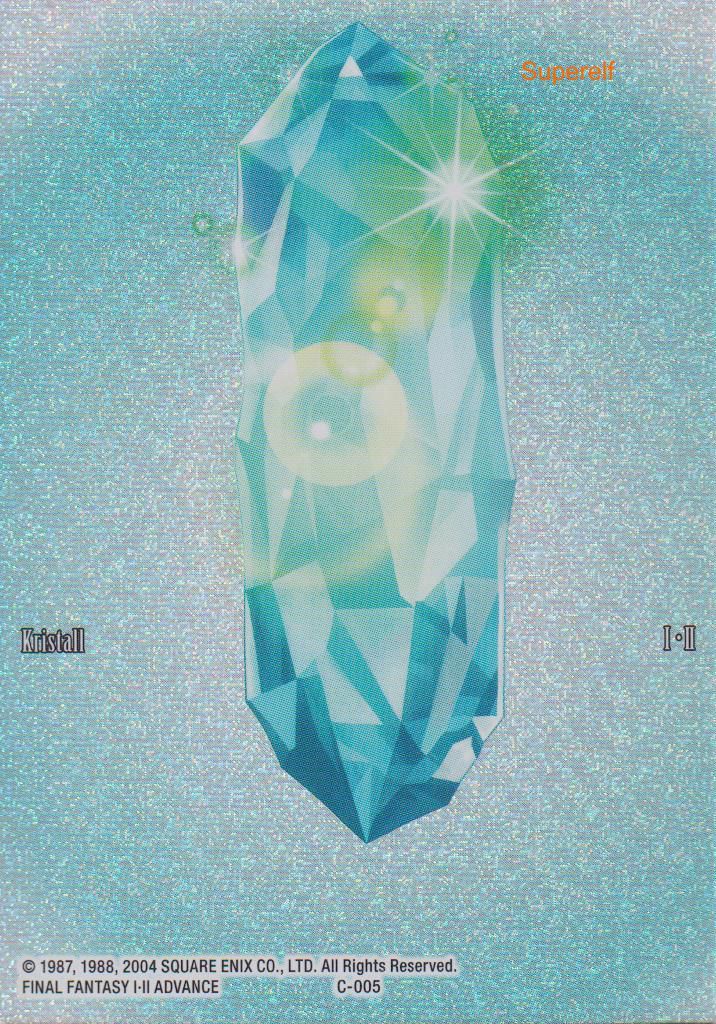 Final Fantasy Opus 17-C005 C Token Kristall