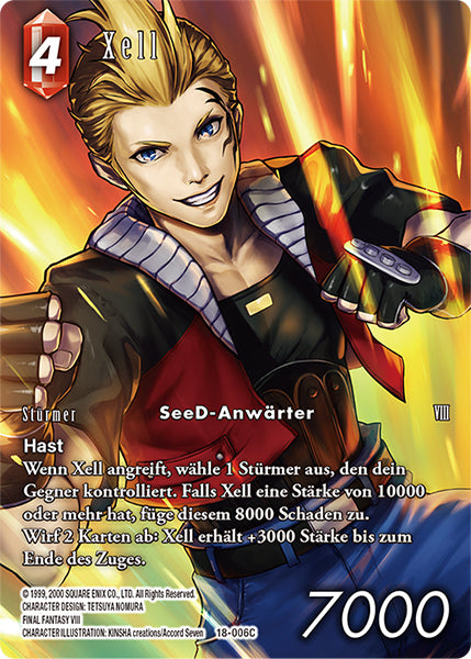 Final Fantasy Opus 18-006 C Xell Feuer