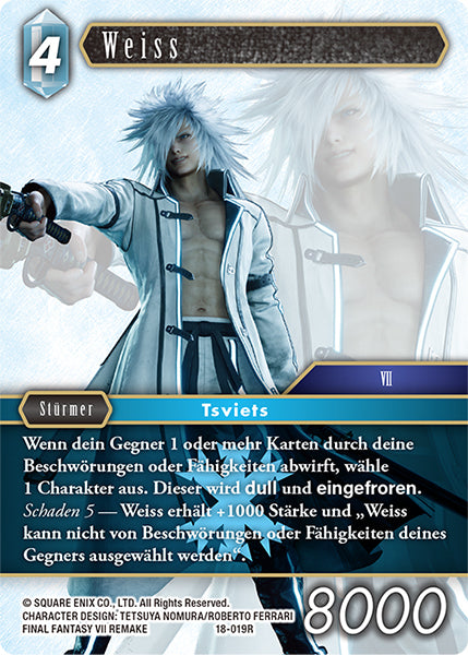 Final Fantasy Opus 18-019 R Weiss Eis