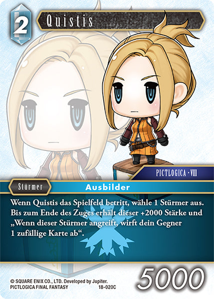 Final Fantasy Opus 18-020 C Quistis Eis