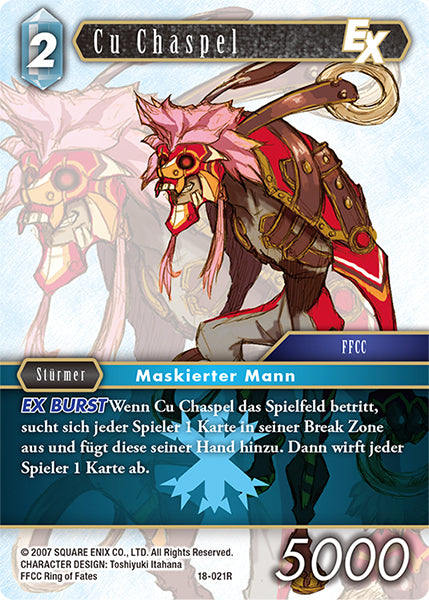 Final Fantasy Opus 18-021 R Cu Chaspel Eis