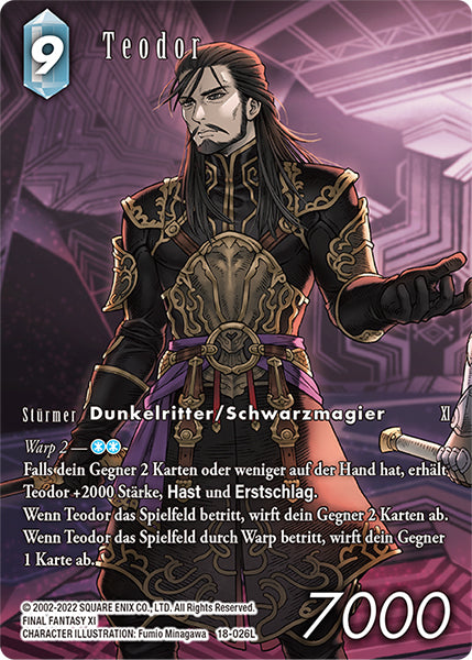 Final Fantasy Opus 18-026 L Teodor Eis