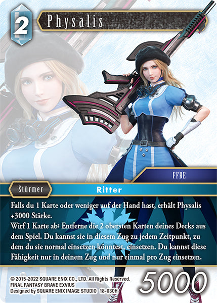 Final Fantasy Opus 18-030 H Physalis Eis