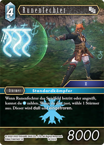 Final Fantasy Opus 18-031 C Runenfechter Eis