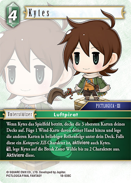 Final Fantasy Opus 18-038 C Kytes Wind