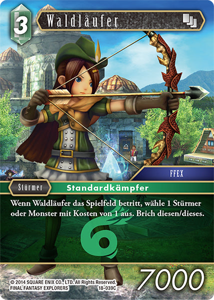 Final Fantasy Opus 18-039 C Waldläufer Wind