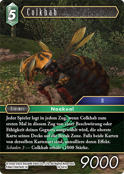 Final Fantasy Opus 18-041 C Colkhab Wind