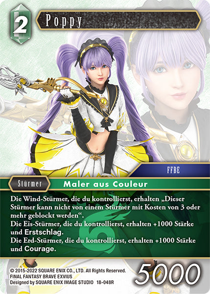 Final Fantasy Opus 18-048 R Poppy Wind