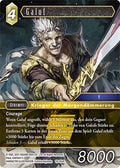 Final Fantasy Opus 18-054 L Galuf Erde