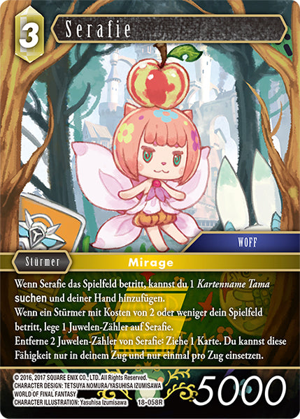 Final Fantasy Opus 18-058 R Serafie Erde