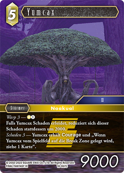 Final Fantasy Opus 18-067 C Yumcax Erde