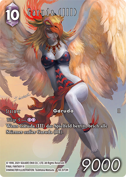Final Fantasy Opus 18-073 H Garuda (III) Blitz