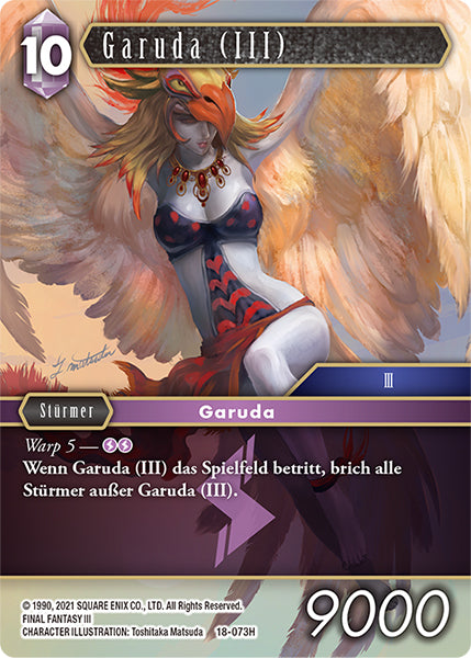 Final Fantasy Opus 18-073 H Garuda (III) Blitz